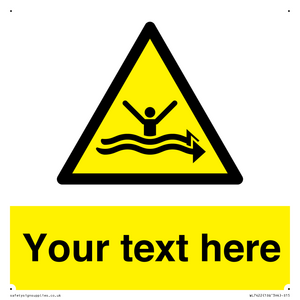 Custom Warning strong currents